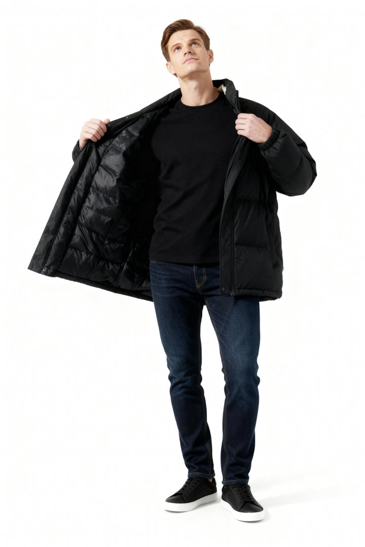 | Fleecefodrad Pufferjacka