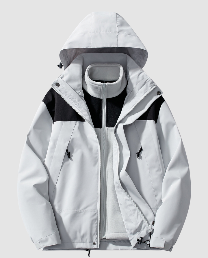 Värm dam vinterjacka fleece