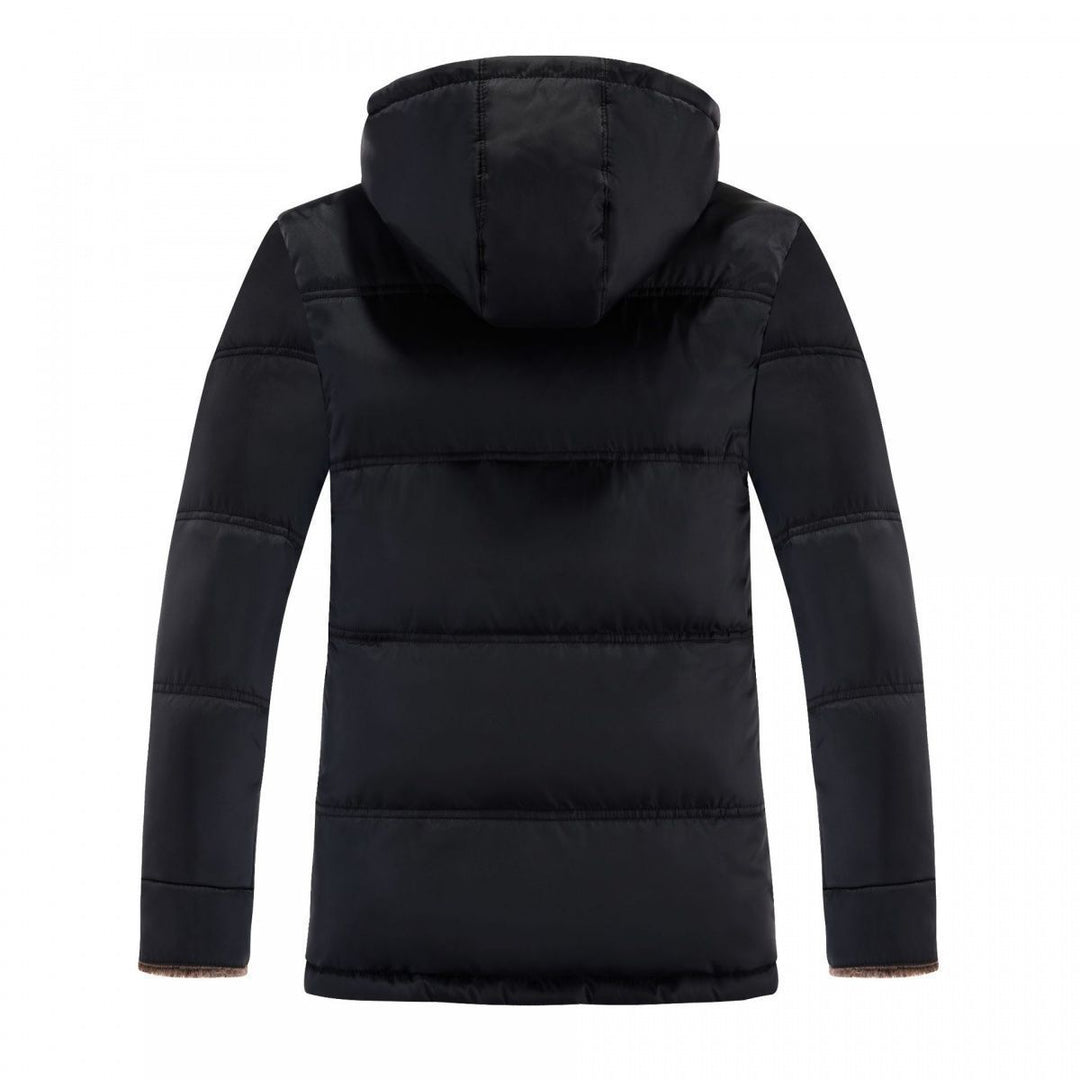 | Fleece parka - stilren vinter kappa med en unique design