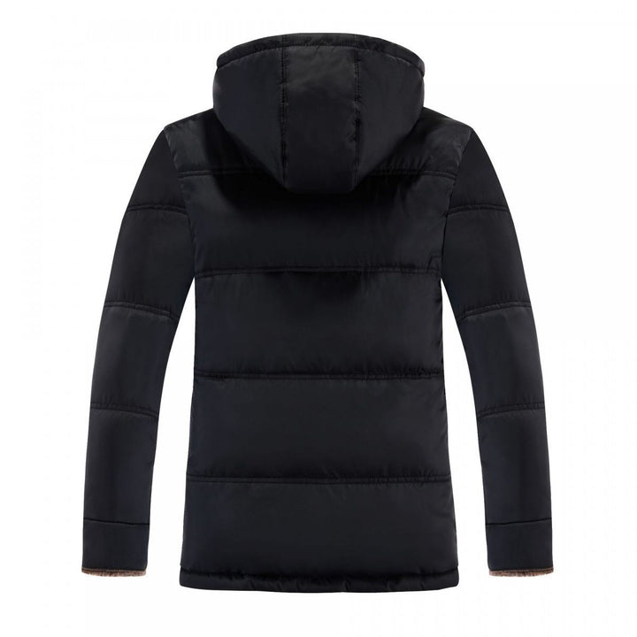 | Fleece parka - stilren vinter kappa med en unique design