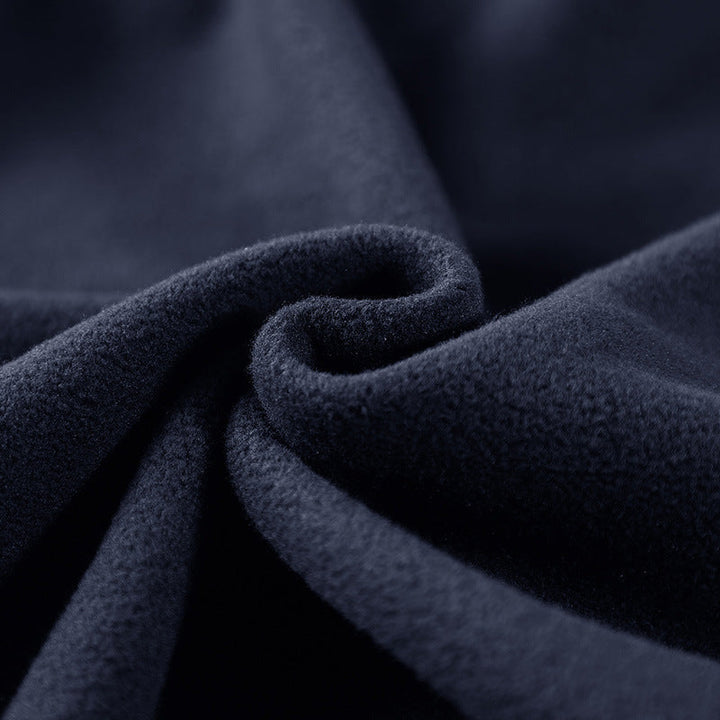 Herr Lätt Fleece Väst med Ståkrage, Dragkedja och Hidden Sidofickor