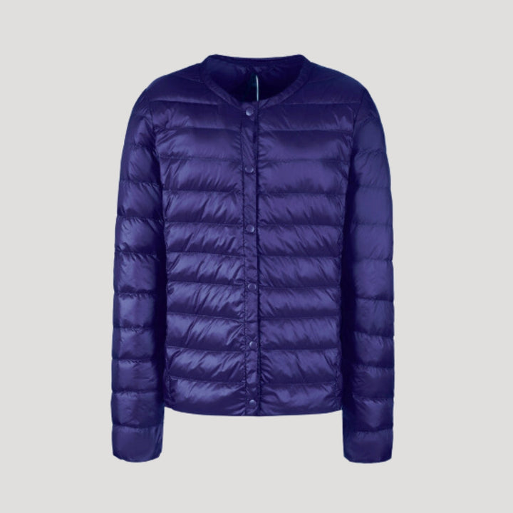 | Dam lätt quiltad jacka – pufferjacka