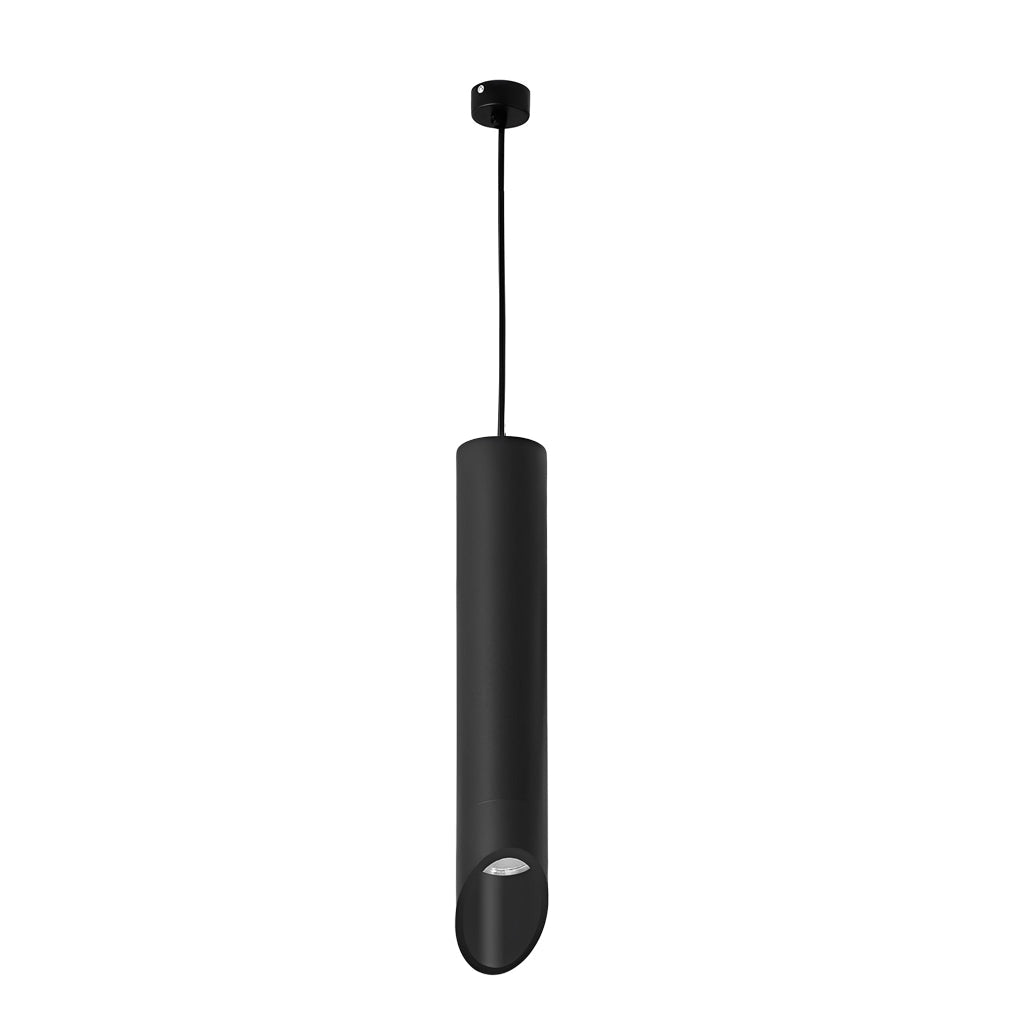 [Öppen Låda] Lång Cylindrisk Sned LED Minimalistisk Nordisk Kandelaber Hängande Lampor