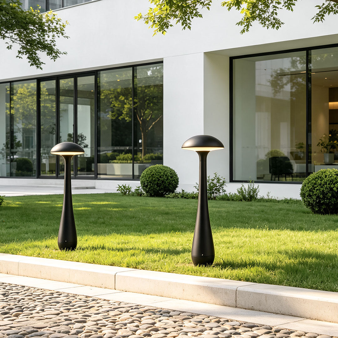 Vägbelysning Aluminium UFO Utomhus Trädgårdslampa