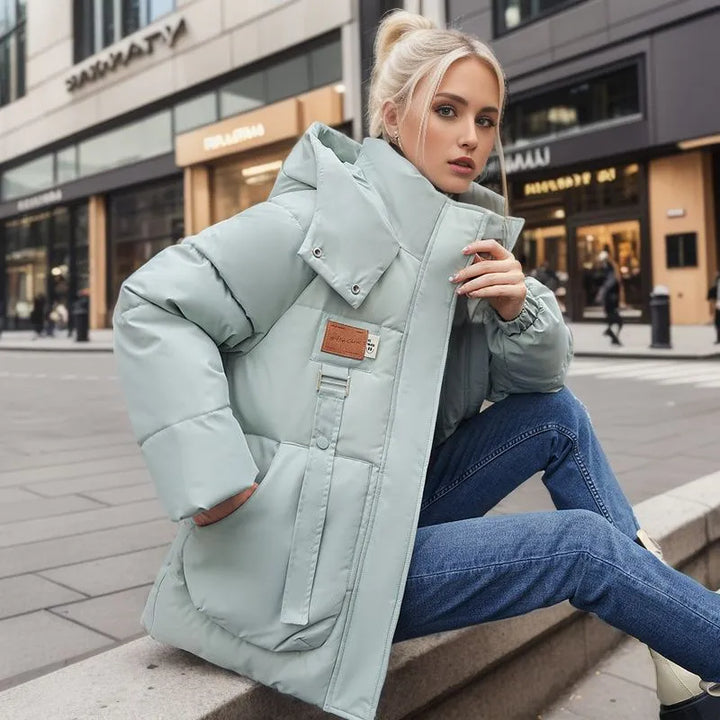 | Den Ultimate I vinterjackas för komfort och Cozy Stil