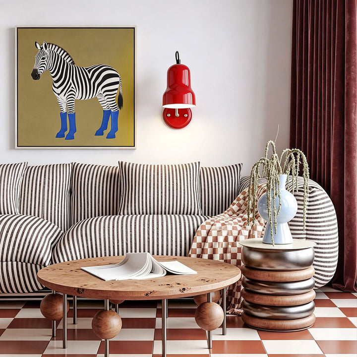 Justerbara Vägglampor Bauhaus Vintage Metall Lampa för Läsning