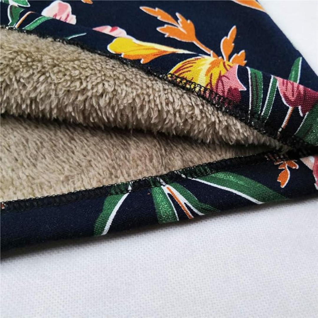 | Fleece-lined med huva Jacka väst med Avslappnad Passform