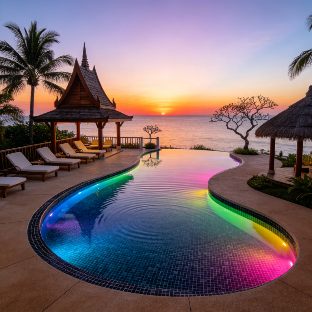 Pool Underwater Lighting LED Ljus Magnetisk Rgb Atmosfär Ljus