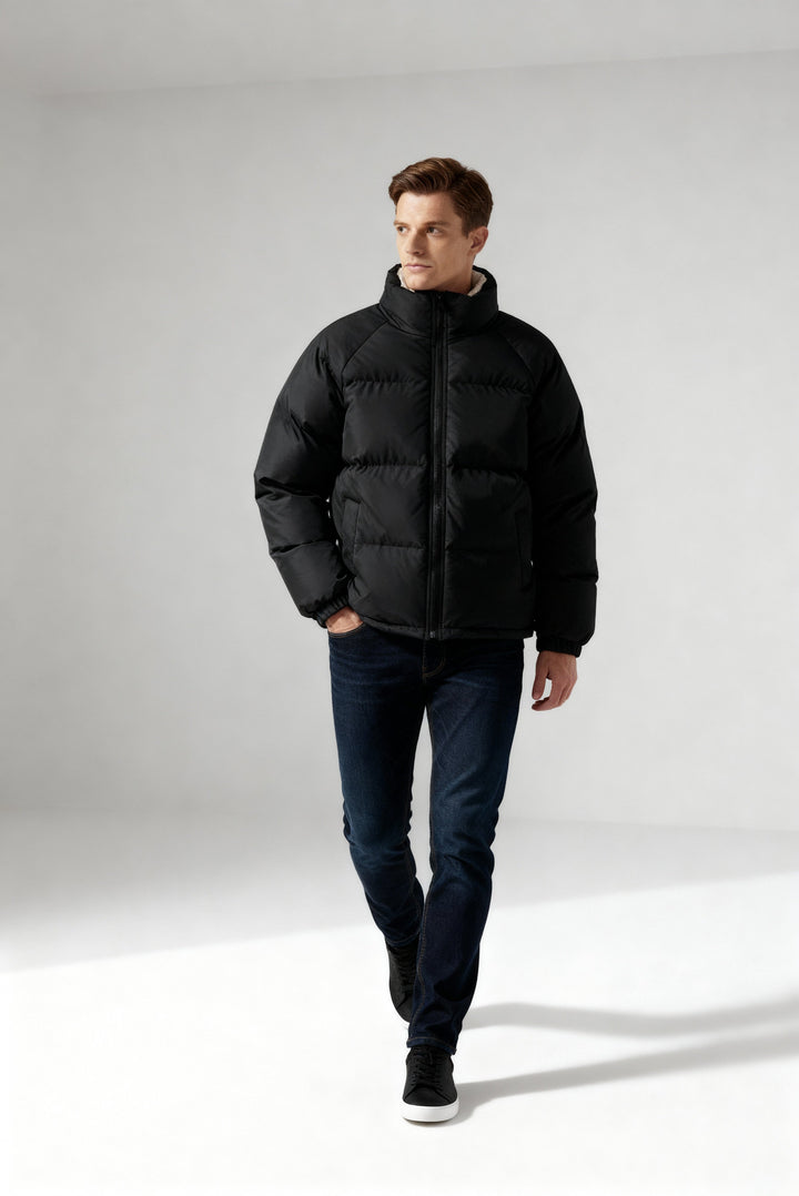 | Fleecefodrad Pufferjacka