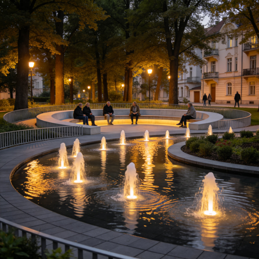 Underwater Fountain Lights LED Underwater Fountain Landscape Light