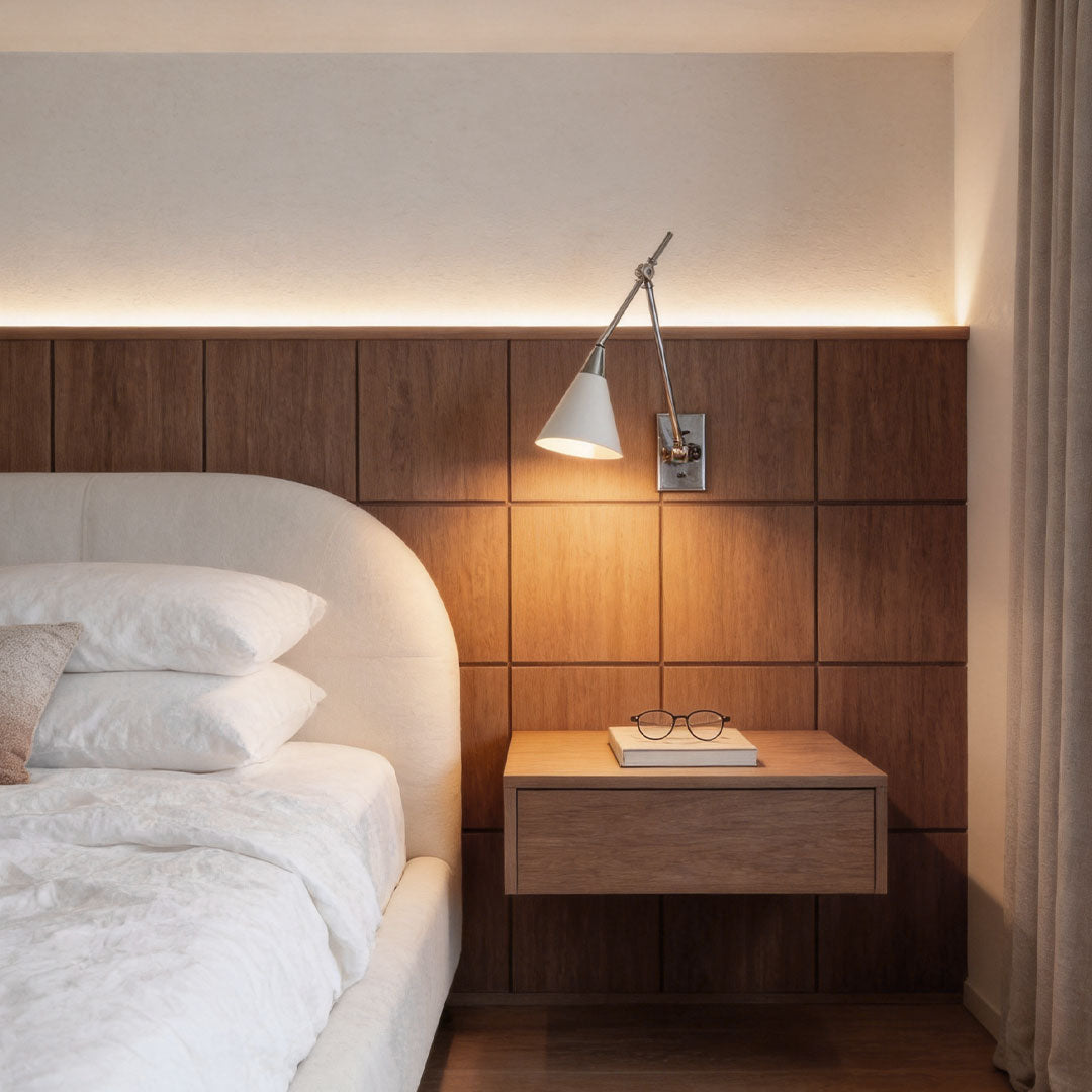 Svängarm Wall Sconces Amerikansk Stil Rotera Vägglampa