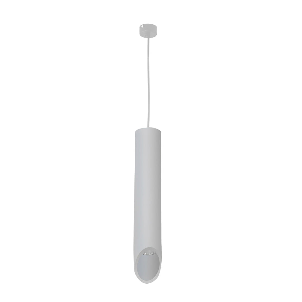 [Öppen Låda] Lång Cylindrisk Sned LED Minimalistisk Nordisk Kandelaber Hängande Lampor