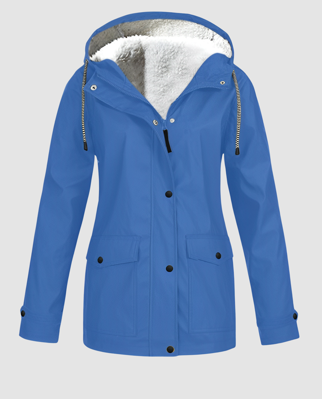 Vattentät Varm Fleece Jacka Dam