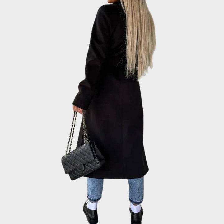 | elegant värmer Longer Double-Breasted vinter Kappa