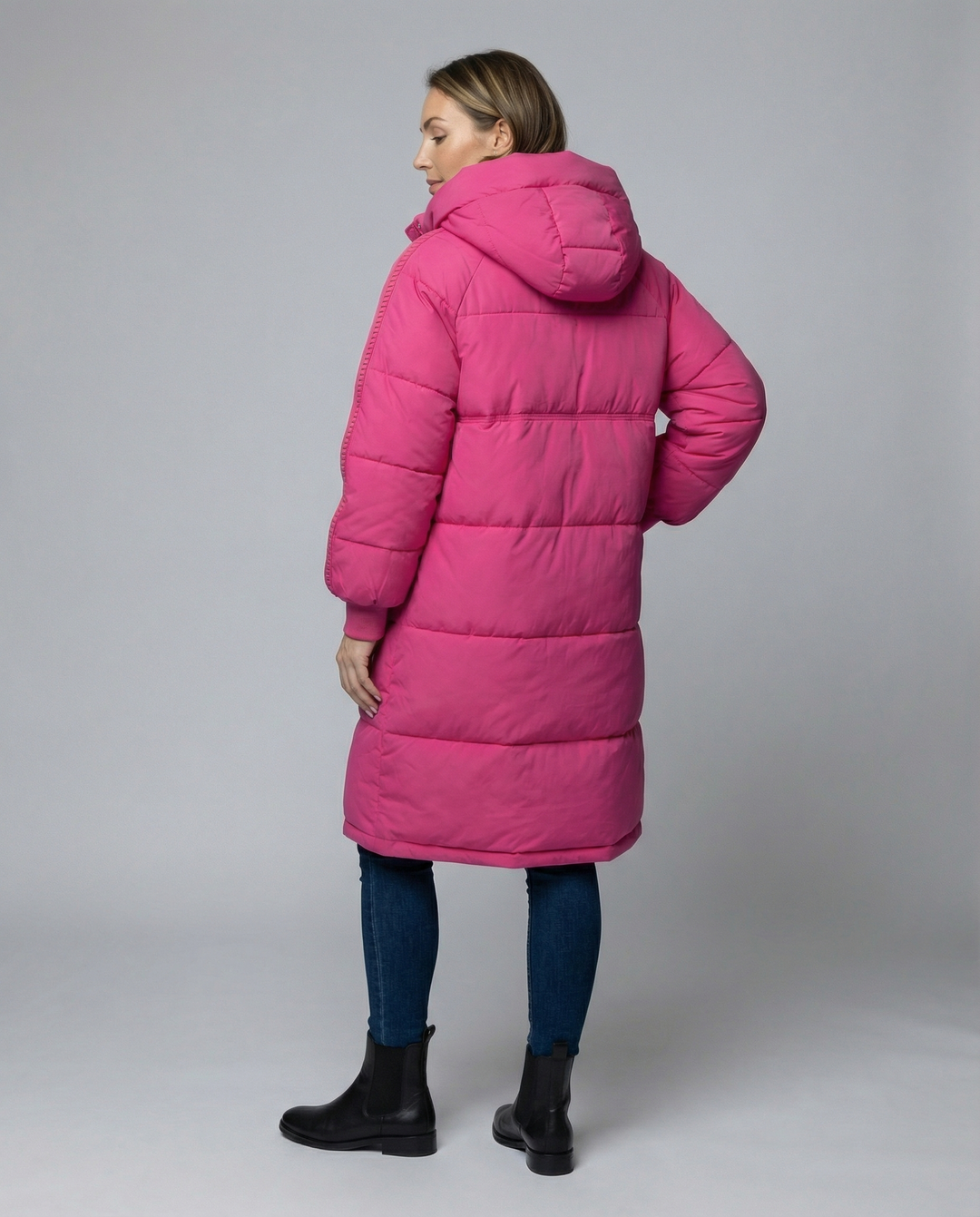 Oversize värm pufferjacka