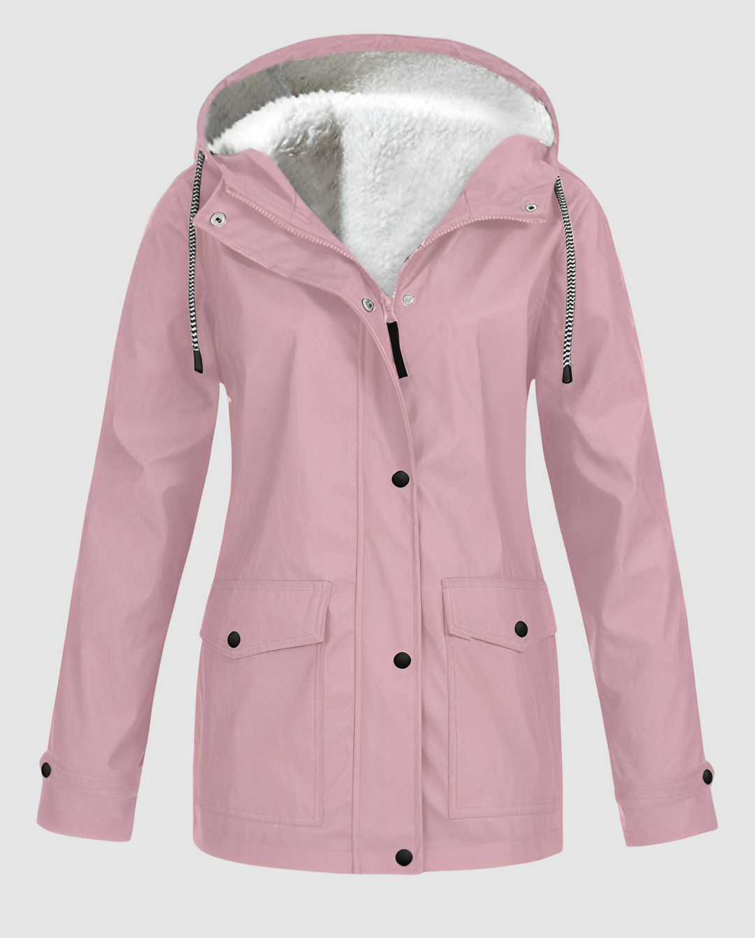 Vattentät Varm Fleece Jacka Dam