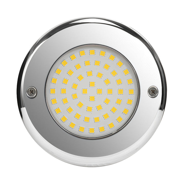 LED Underwater Pool Lights Rostfritt Stål RGB Ljus
