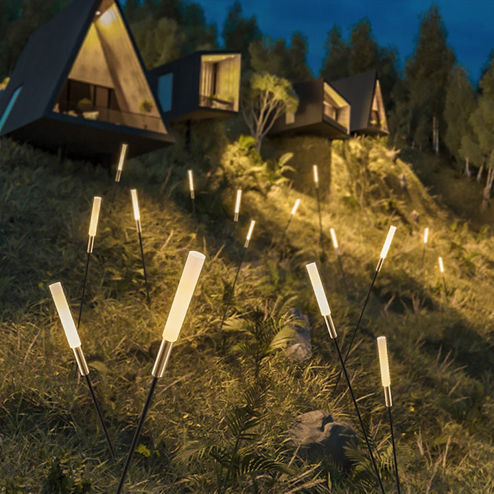 Landskapsbelysning Spikar Utomhus LED Gräsmatta Metallbelysning