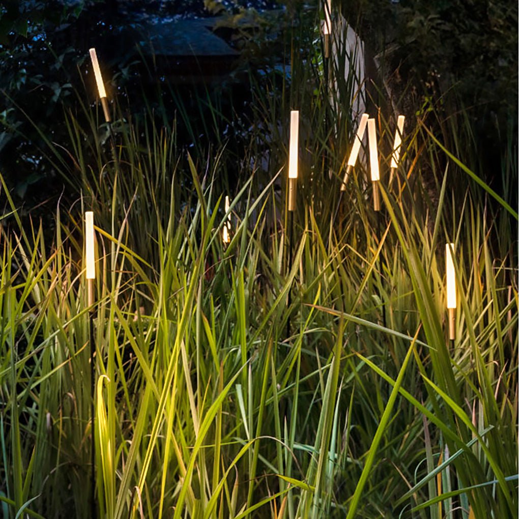 Landskapsljus Spikar Utomhus LED Gräsmatta Metall Lampa