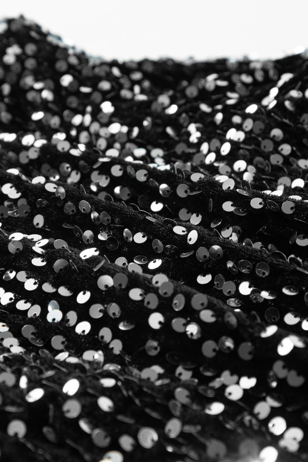 | Jacka Med Sequins Och Open Front