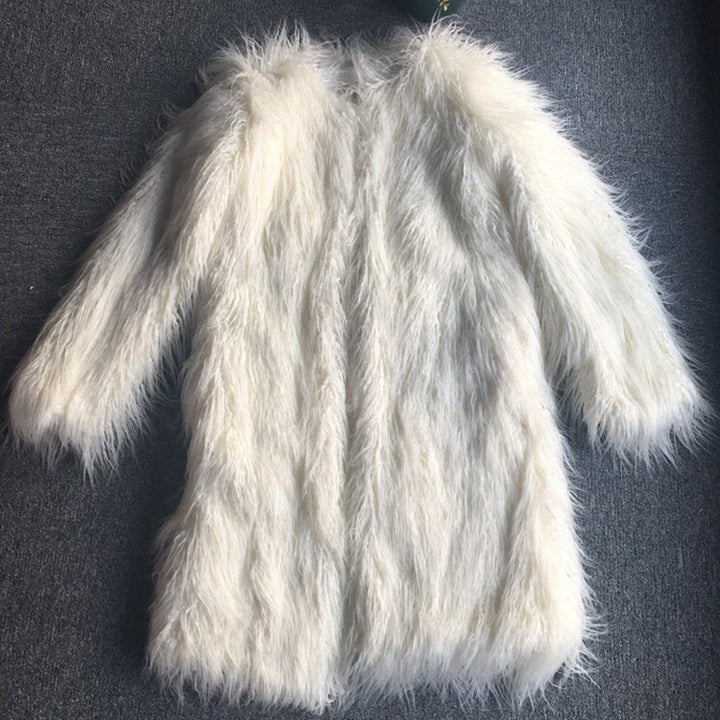 Dam Oversized Konstpäls Kappa