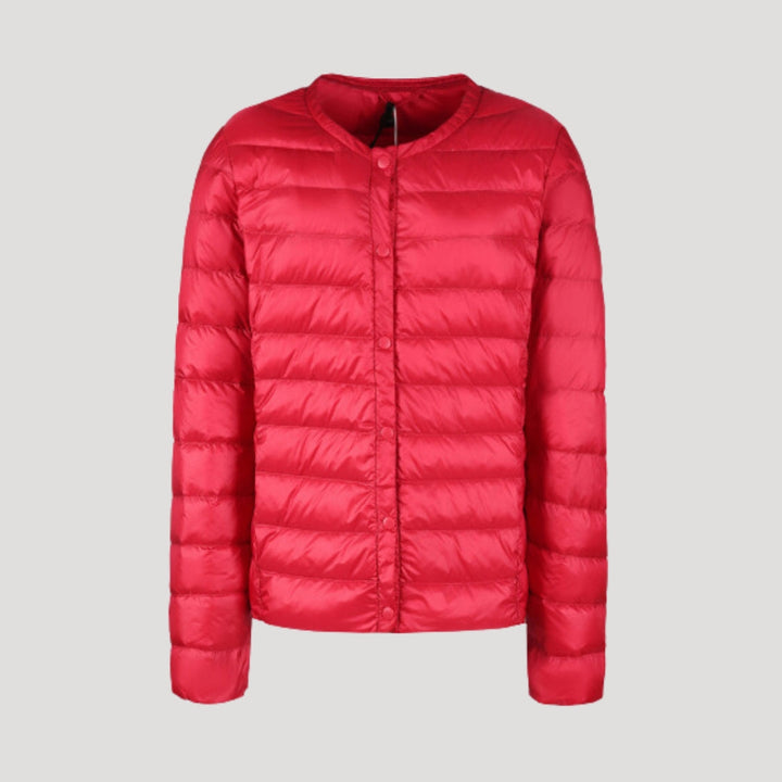 | Dam lätt quiltad jacka – pufferjacka