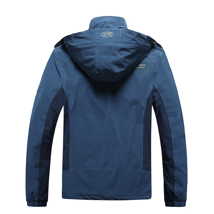 Unisex Softshell outdoorjacka med andningsbar Membrane och justerbar huva