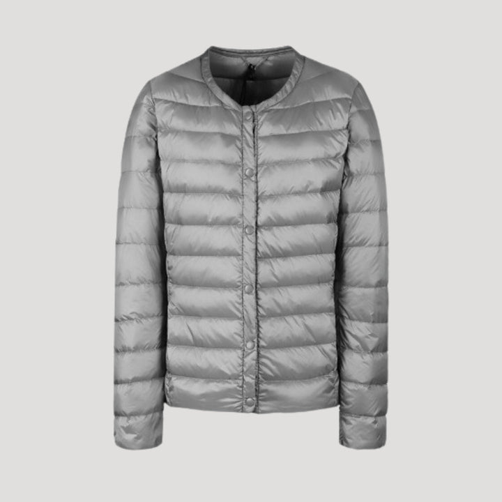 | Dam lätt quiltad jacka – pufferjacka