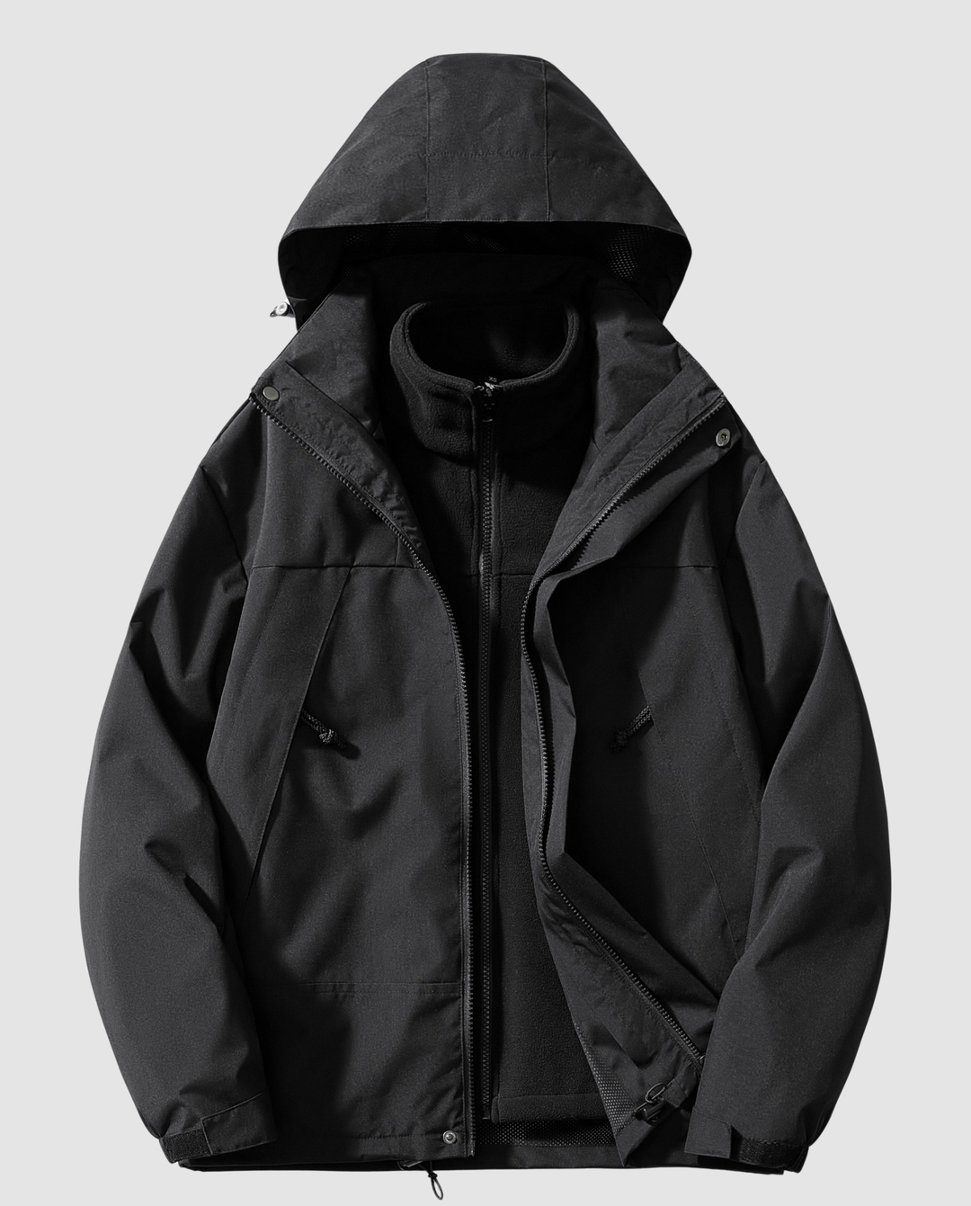 Värm dam vinterjacka fleece