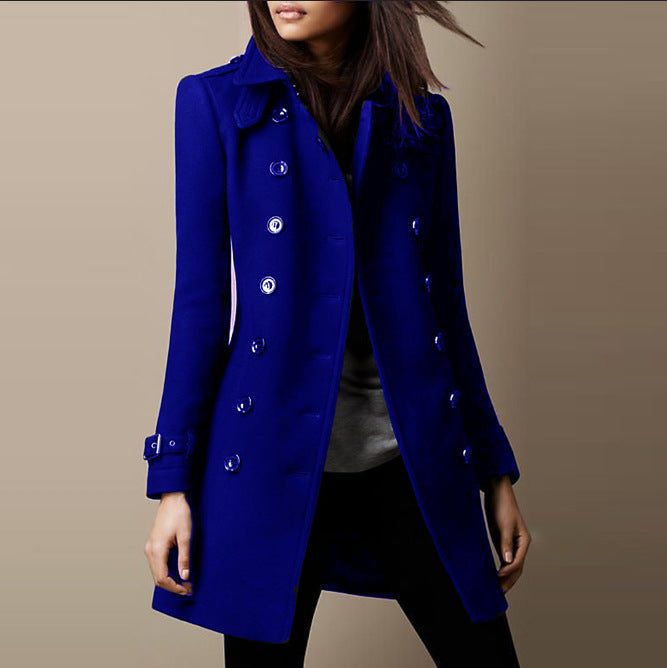 | Dam elegant Jacka med Mångsidig Design