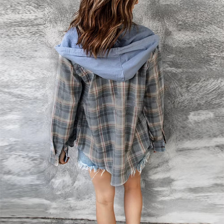 Ledig Oversized Skjorta Jacka