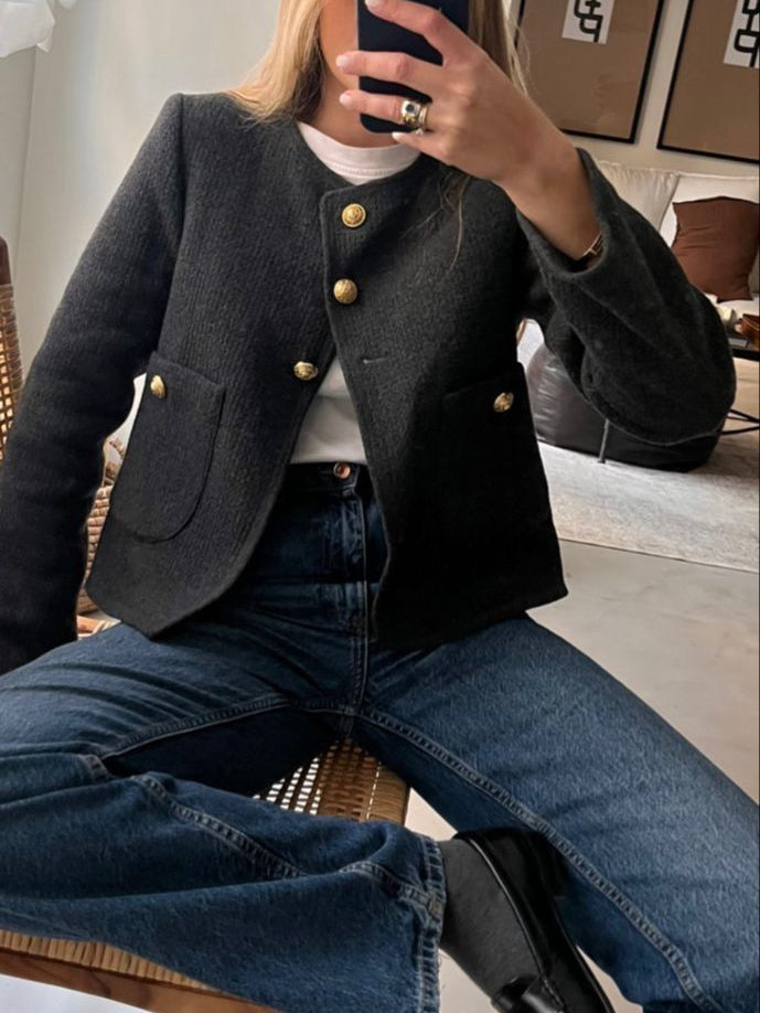 | Money Aesthetics Tweed Jacka