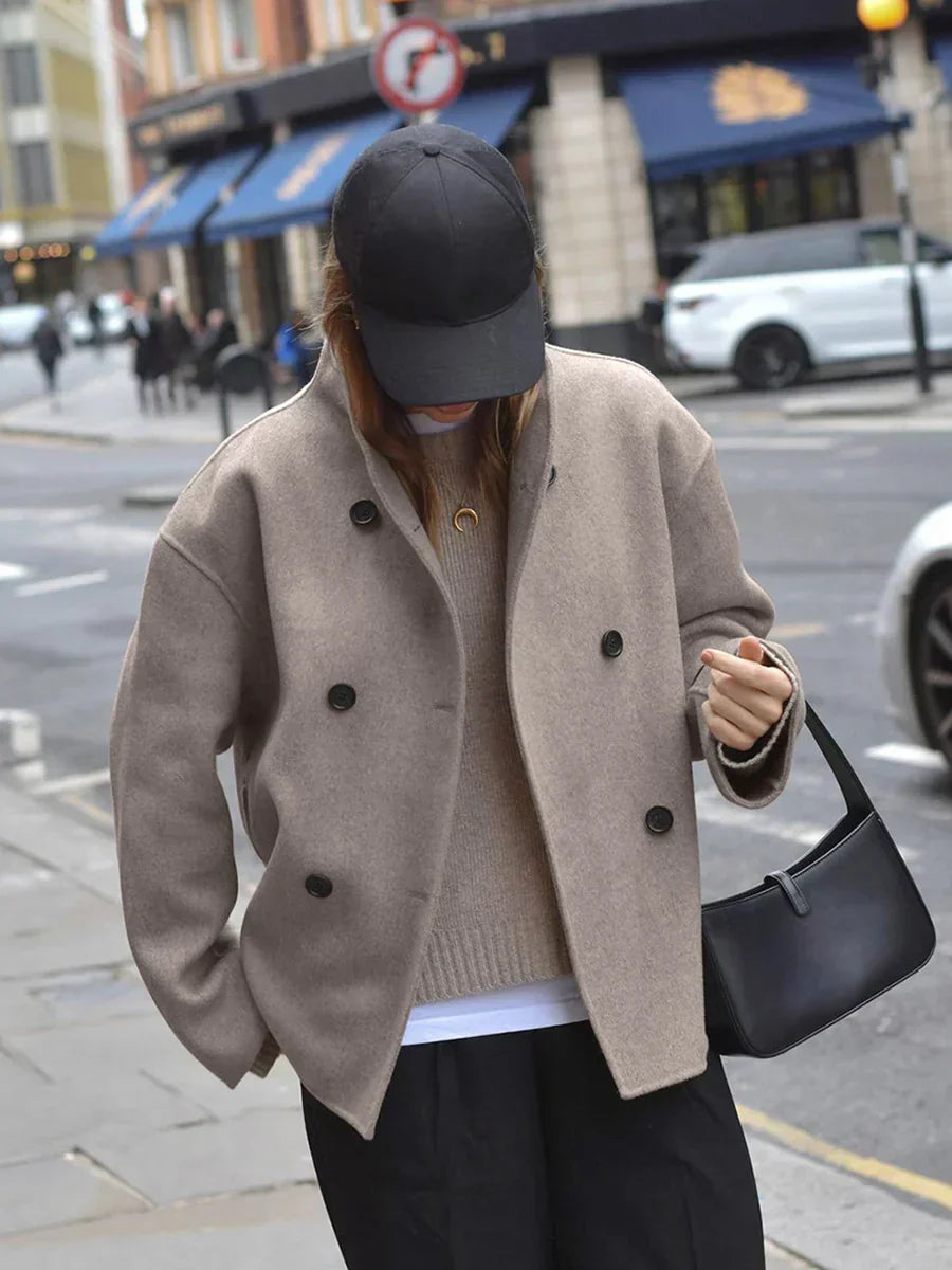 | Stil oversize Button-Down Jacka