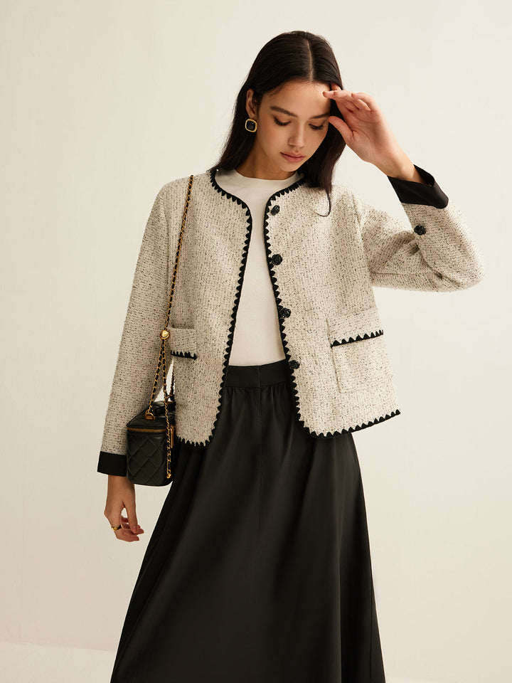 | Trim Tweed Kort Jacka