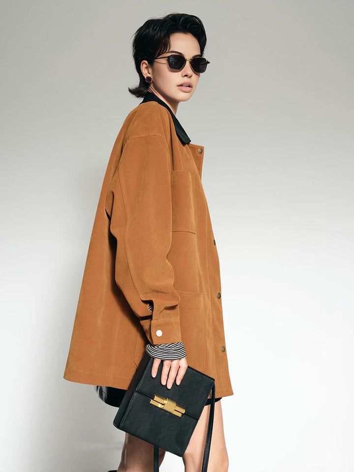 | Krage oversize Mocka Jacka
