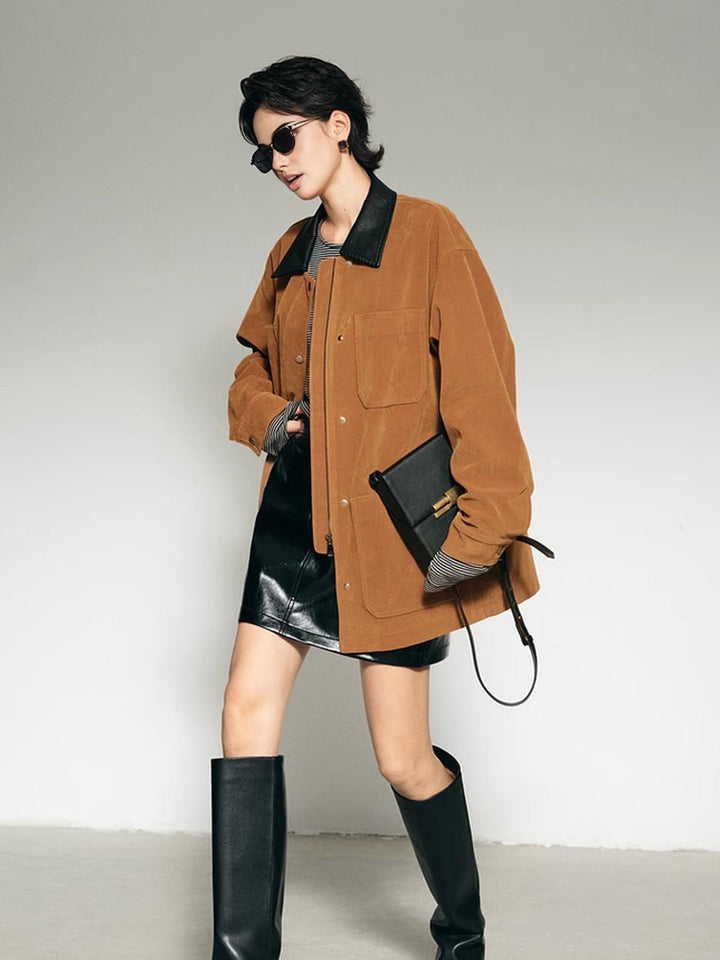 | Krage oversize Mocka Jacka