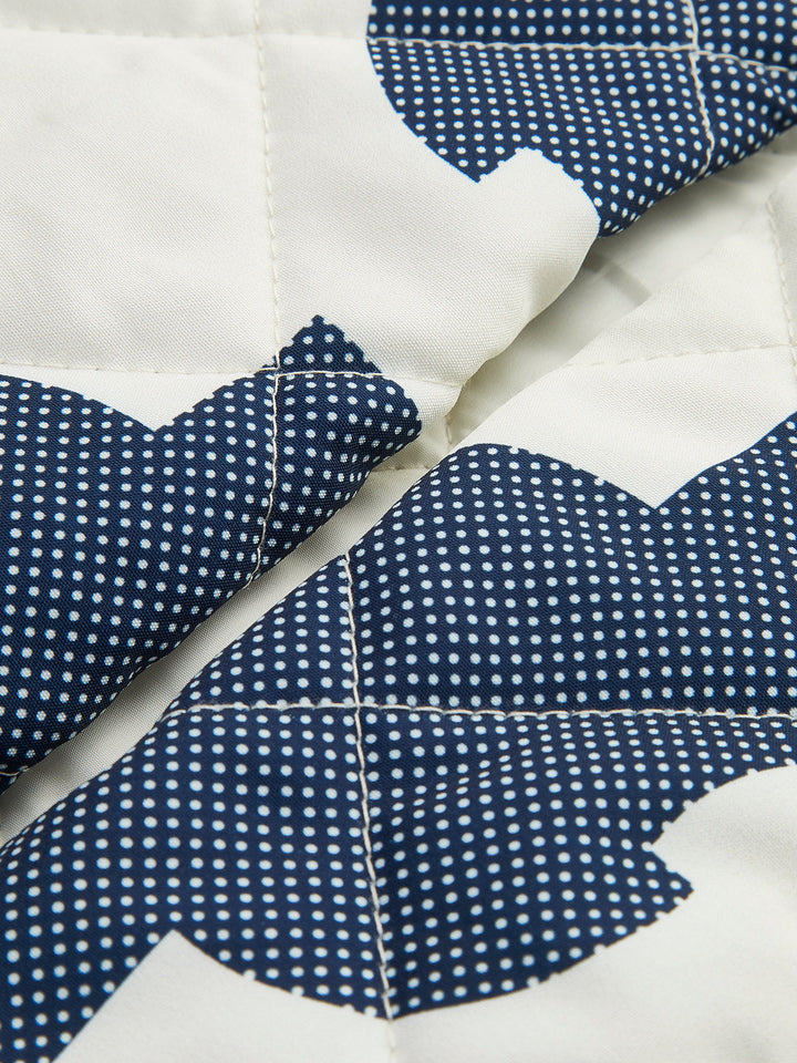 | Block-Printed värm Jacka