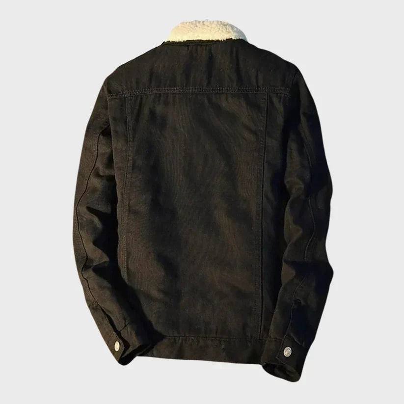 | vinter denim väst