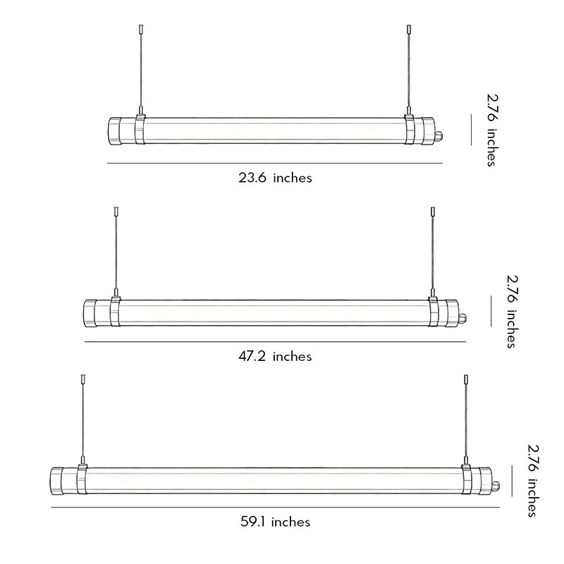 Rund Linjär Pendellampa LED Metall Integrerat Ram Taklampa