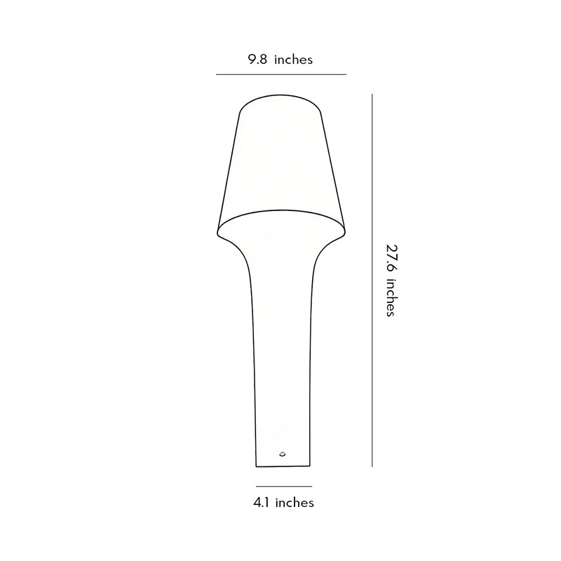 Svart Vägglampa Fransk Minimalistisk Metallbelysning