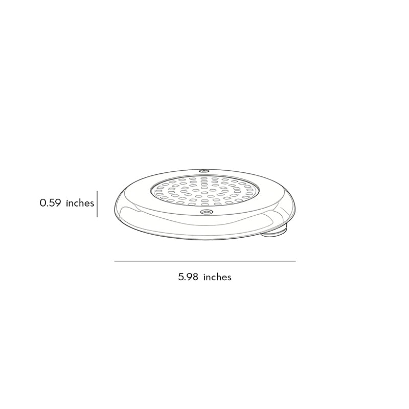 LED Underwater Pool Lights Rostfritt Stål RGB Ljus
