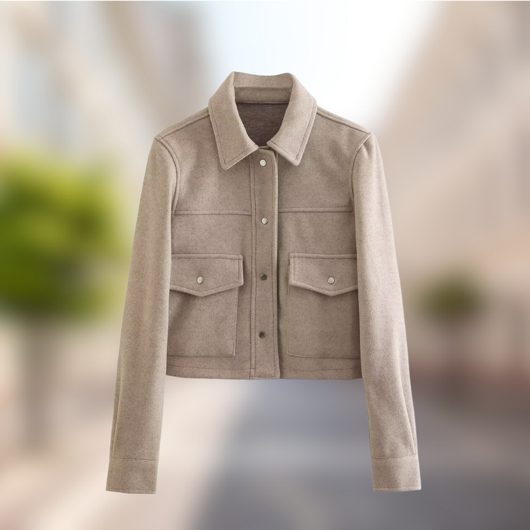 | Cozy Ull Look Jacka För Dam höst Essential