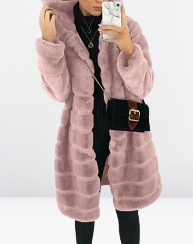 | Lovina Thick vinter Kappa med huva