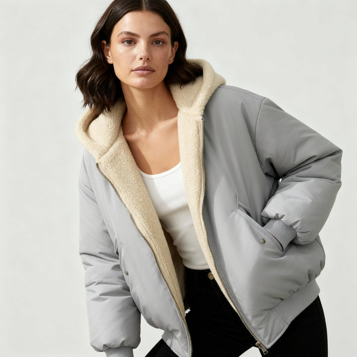 Oversize vinterjacka komfort