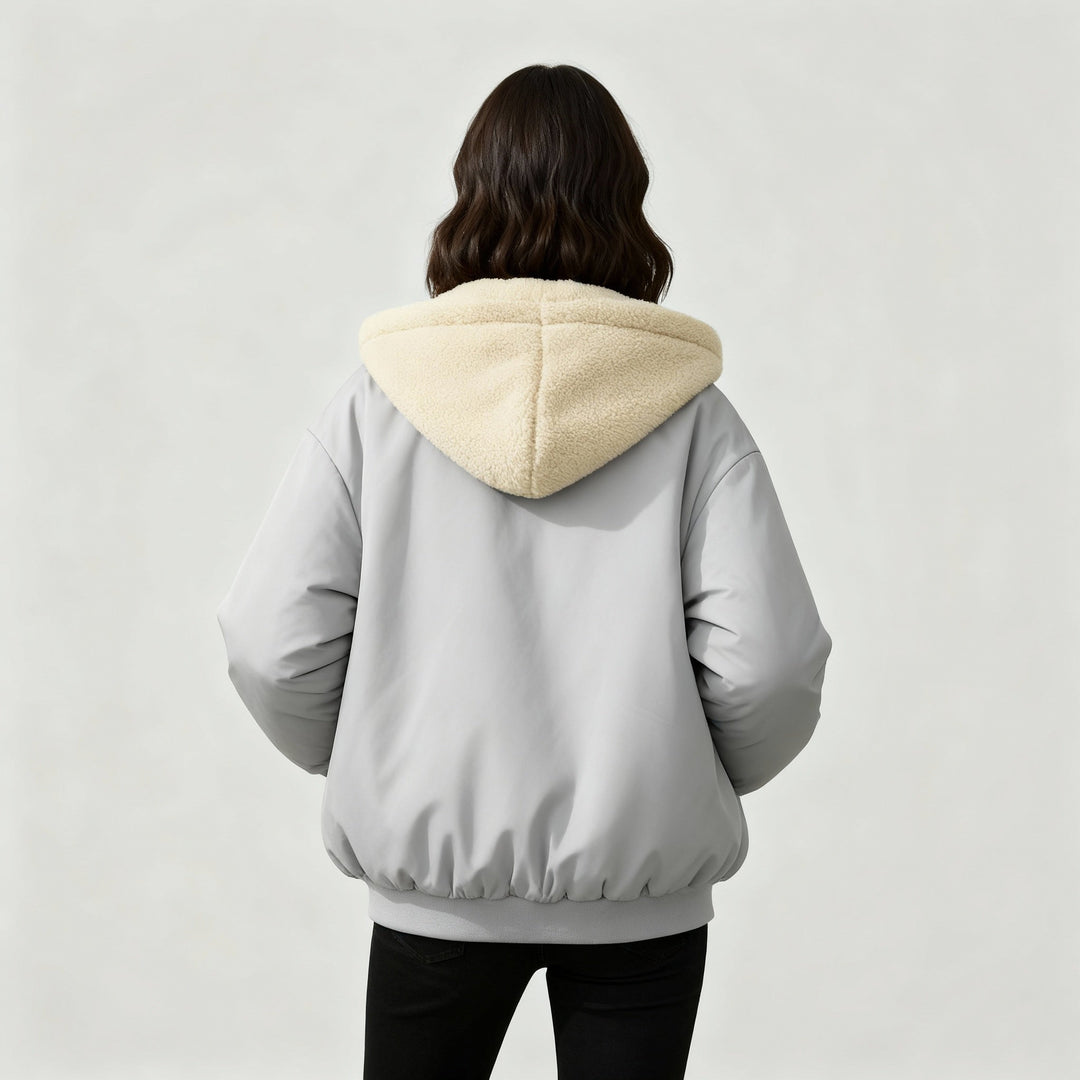 Oversize vinterjacka komfort
