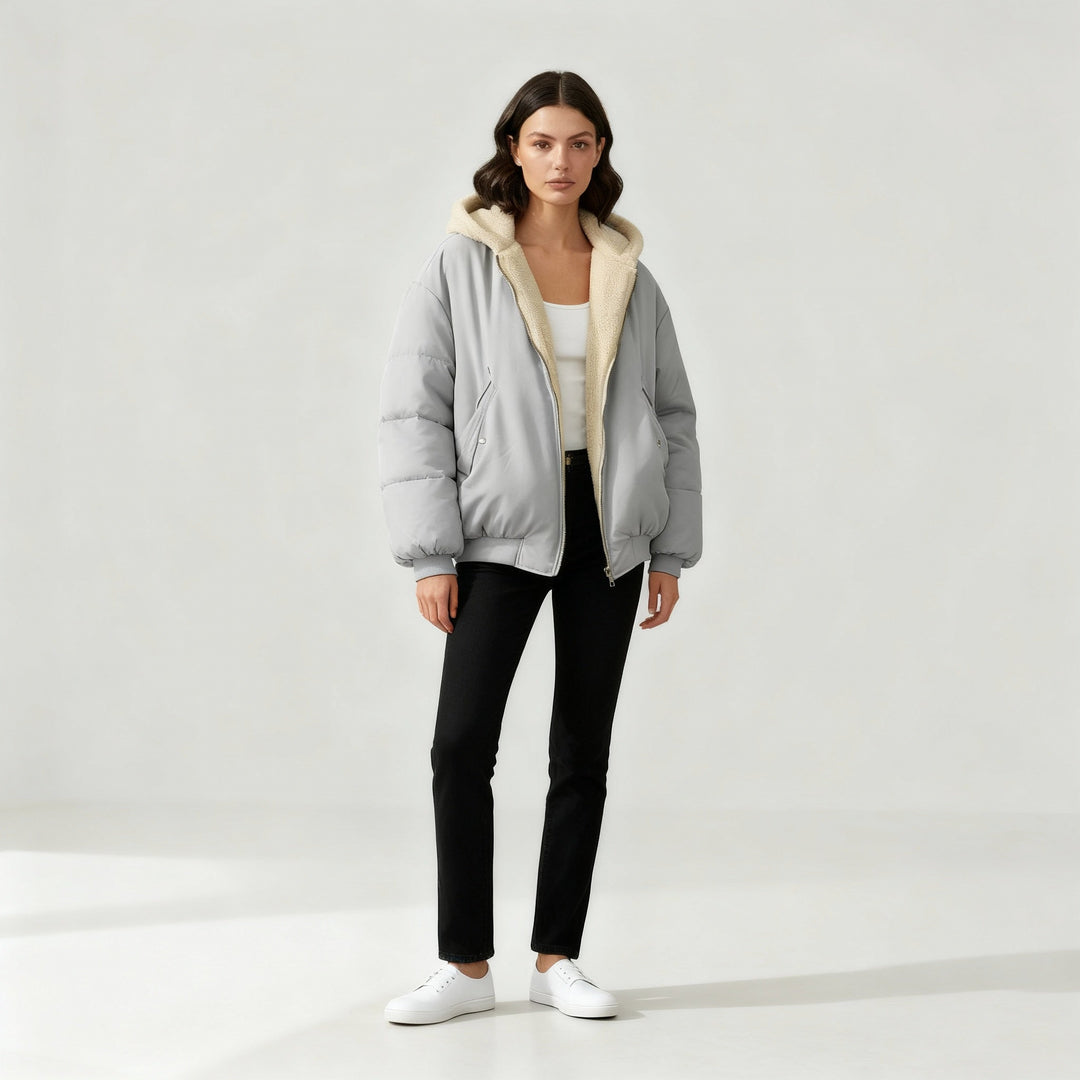 Oversize vinterjacka komfort