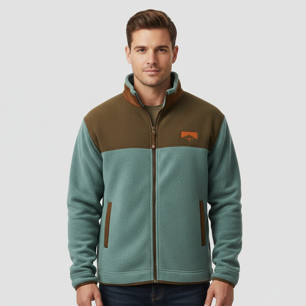 Fleece jacka Ljus värm komfort