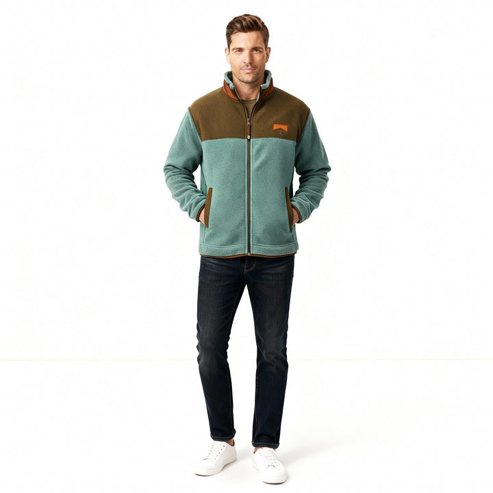 Fleece jacka Ljus värm komfort