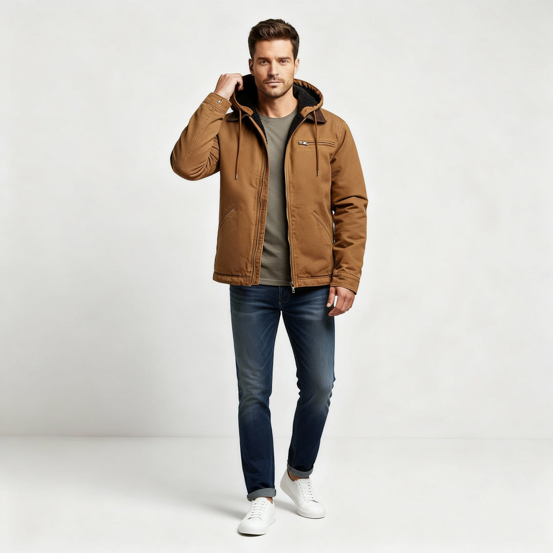 Funktionell vattentät Utomhus vinter parka Jacka med huva Polyester