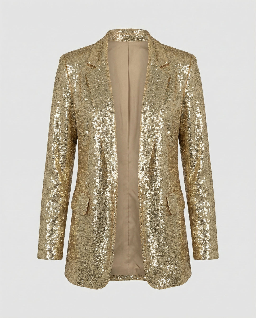 Glitter jacka dam sequins